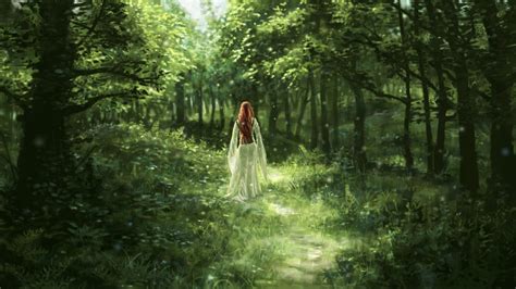 ArtStation - Forest girl