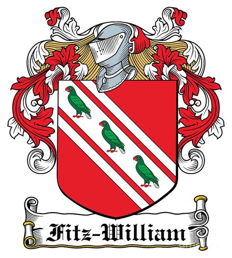 FitzWilliam Coat of Arms Dublin Digital Art by Heraldry - Pixels