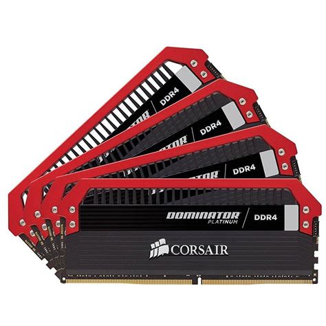 corsair dominator platinum 32gb (4x8gb) ddr4 3200mhz c16 desktop memory ...