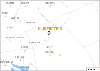 Klipfontein (South Africa) map - nona.net