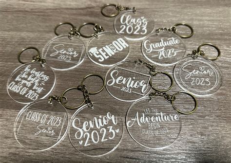 2024 Graduation Keychain, Graduation Gift, Senior Gift, Class of 2024 ...