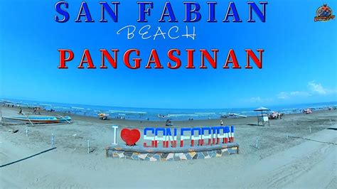 SAN FABIAN BEACH IN PANGASINAN - YouTube