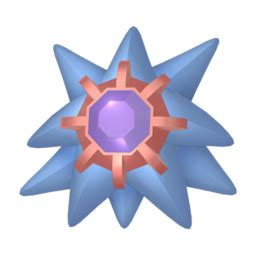 Starmie sprites gallery | Pokémon Database