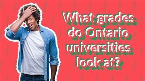 What grades do Ontario universities look at? - YouTube