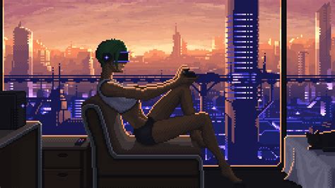 Dystopian Pixel Art - 3840x2160 Wallpaper - teahub.io