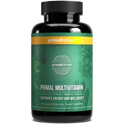 I Tested Primal Harvest Multivitamin: My Experience with Side Effects