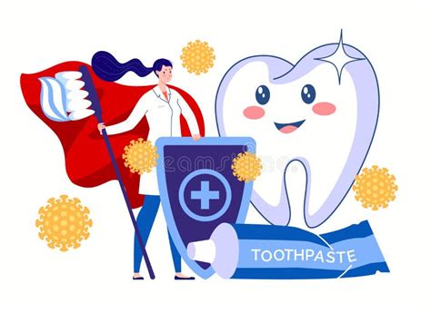 Cute Dental Hygienist Clipart A smart and confident dental hygienist