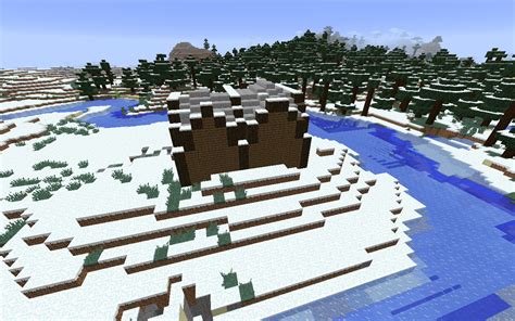 Ice Village Minecraft Map