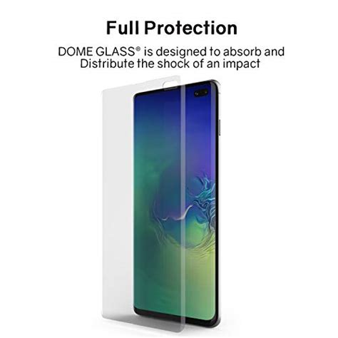 Galaxy S10 5G Screen Protector, [Dome Glass] Full 3D Curved Edge ...