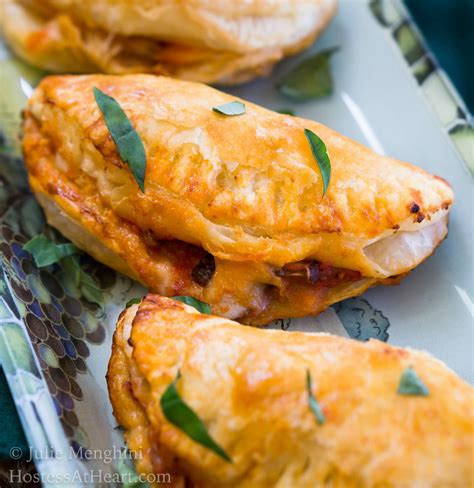 Baked Italian Cheese Mushroom Empanada Recipe - Hostess At Heart