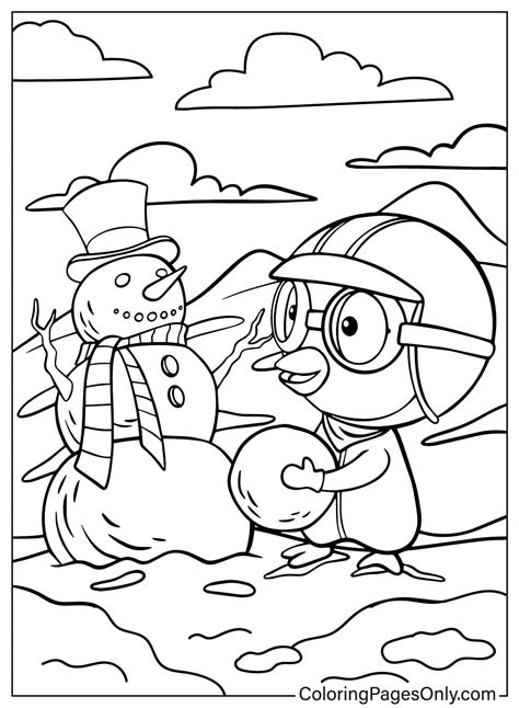 28 Pororo the Little Penguin Coloring Pages - ColoringPagesOnly.com