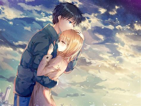 Romantic Anime Couples Wallpapers - Top Free Romantic Anime Couples Backgrounds - WallpaperAccess