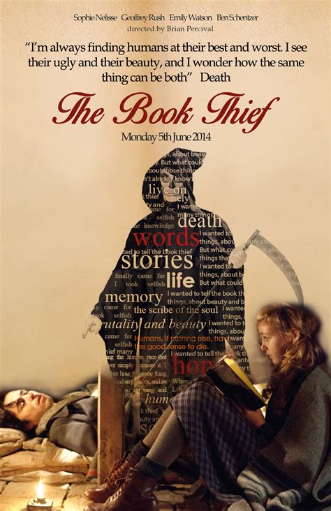 The Book Thief poster and brochure | beldemarss