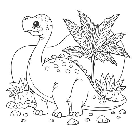 Dinosaur Images For Coloring Pages