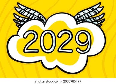 2029 Happy New Year Logo Text Stock Illustration 2083985497 | Shutterstock