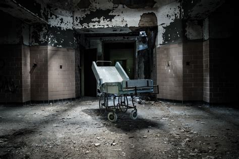 An eerie peek inside an abandoned insane asylum