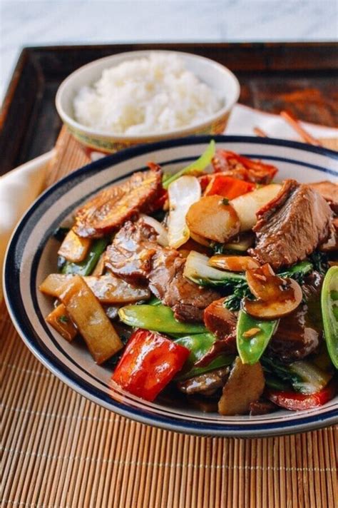 Roast Pork with Chinese Vegetables - The Woks of Life