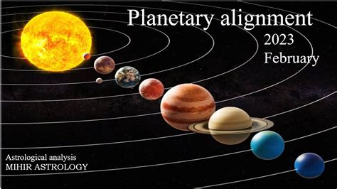 Planetary alignment February 2023 - Astrological analysis - YouTube