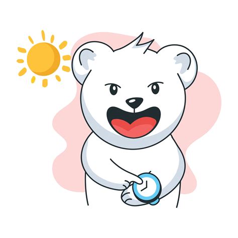 Trendy Laughing Bear 29208016 Vector Art at Vecteezy