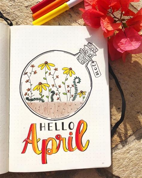 April Bullet Journal : Printable April Bullet Journal Setup ⋆ Sheena of ...