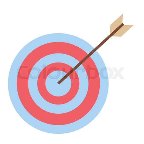 target shooting cartoon | Stock vector | Colourbox