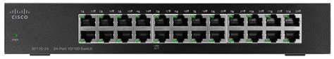 CISCO SF110-24: CISCO 10 - 100 24-port unmanaged Rack Switch at reichelt elektronik