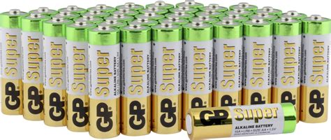 GP Batteries Super AA battery Alkali-manganese 1.5 V 40 pc(s) | Conrad.com