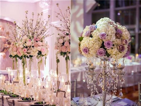 20 Glam Tall Floral Wedding Centerpieces | Deer Pearl Flowers