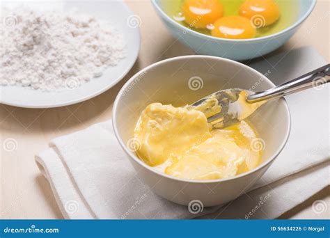 Melting butter stock photo. Image of cooking, margarine - 56634226