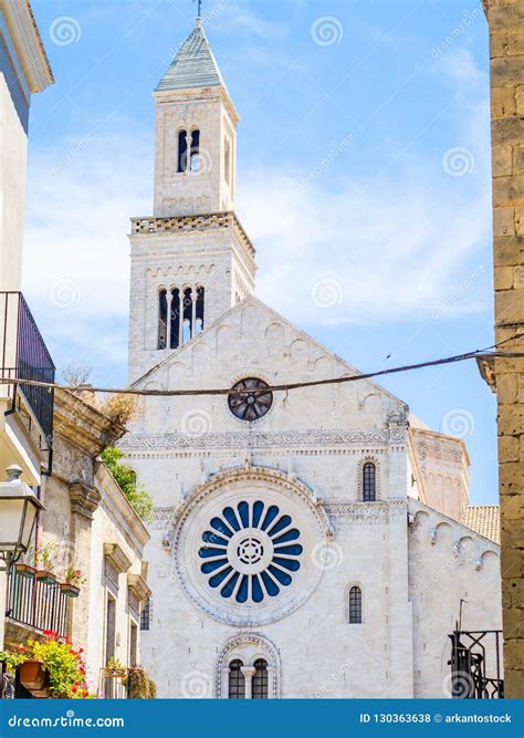 Bari Cathedral Italian: Duomo Di Bari or Cattedrale Di San Sabino Stock ...