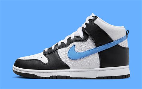 Nike Dunk High "Embossed" Appears in White, Black and University Blue | HOUSE OF HEAT