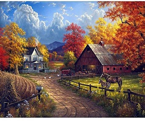 Beautiful Farm & Horses Diamond Painting – All Diamond Painting