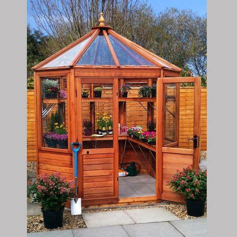 9 Octagonal and hexagonal greenhouse ideas | backyard, greenhouse, summer house garden