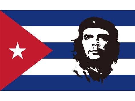 Che Guevara Cuba Flag 3x5 Ft 90*150cm Communist Revolutionary ...