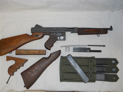 WTS M1A1 Thompson parts kit on dummy receiver. | 1919 A4 Forums