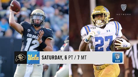 Colorado-UCLA football game preview - YouTube