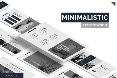 Minimalistic - Keynote Template, Presentation Templates - Envato Elements