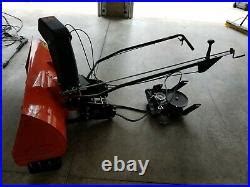 Snow Blowers » Husqvarna snow thrower attachment, 42, plus wheel weights