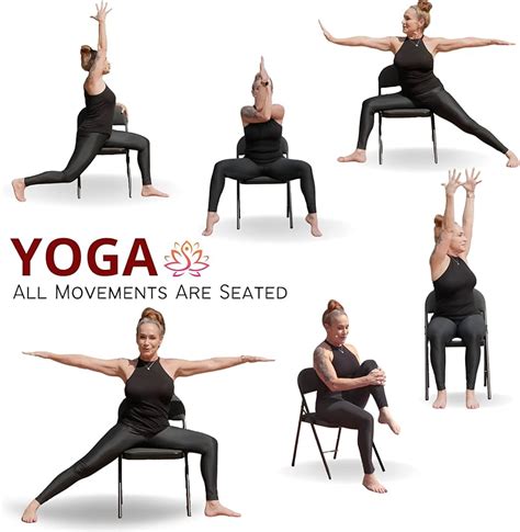 Chair Yoga Poses Young Woman Practicing Yoga Poses 30 - vrogue.co