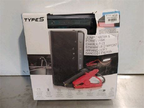 TK Auctions - TYPE S Portable Jump Starter