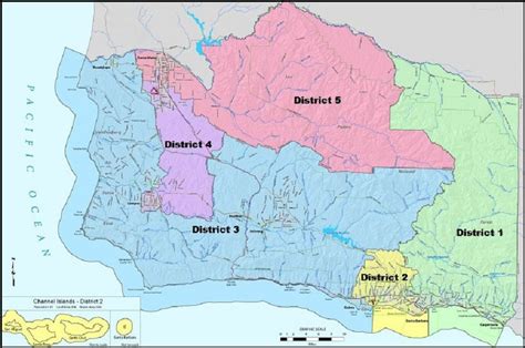 Map Of Santa Barbara County - Maping Resources