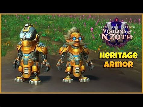 Mechagnome Heritage Armor In-game Preview : r/wow