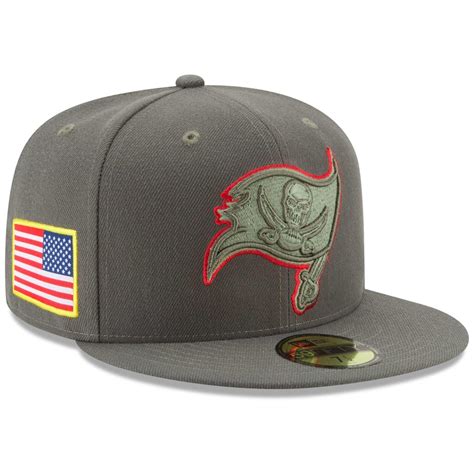 Men's Tampa Bay Buccaneers New Era Olive 2017 Salute To Service 59FIFTY ...