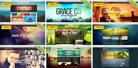 Best Church Website Templates