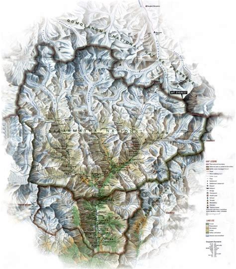 Sagarmatha National Park Map - Sagarmatha National Park • mappery