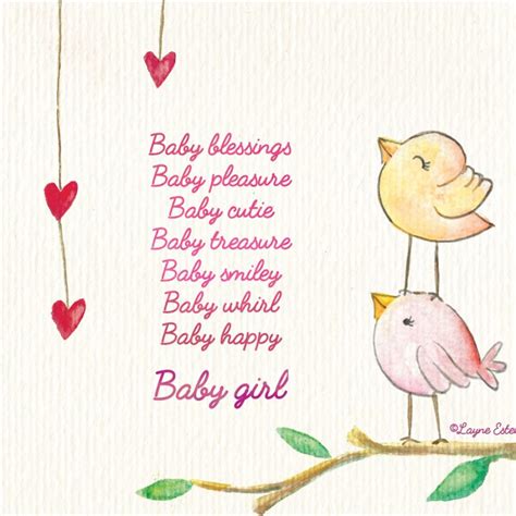 Baby Blessing Girl – Seasonal words with Layne Estell