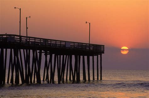 Fishing Pier, Virginia Beach, Va by Jeff Greenberg