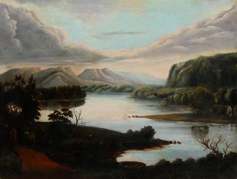 Unknown - Hudson River Valley at 1stDibs | river valley painting