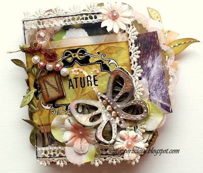 Scrapperlicious: Nature Mini Album (Front Cover)