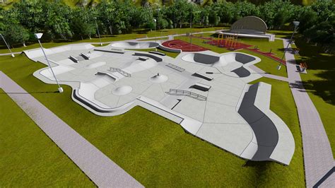 Skatepark project in Burmunddal